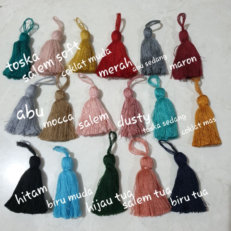 Tassel Polos +- 6 cm /Per Pcs