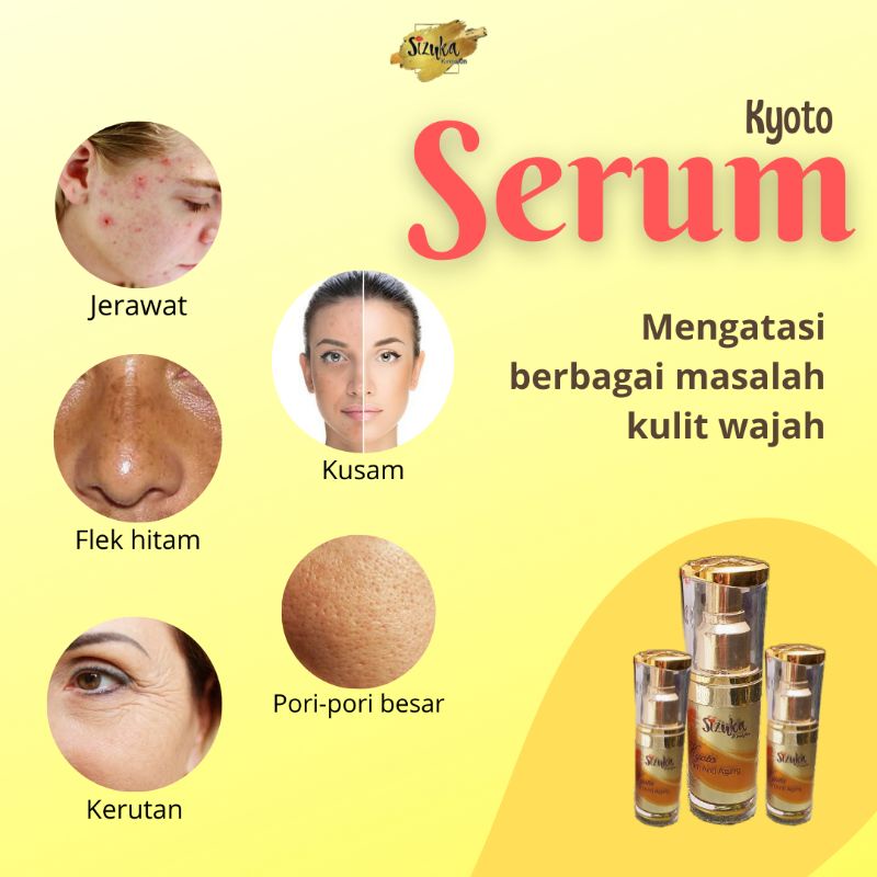 {COD} Serum Wajah sizuka kireiskin ber BPOM