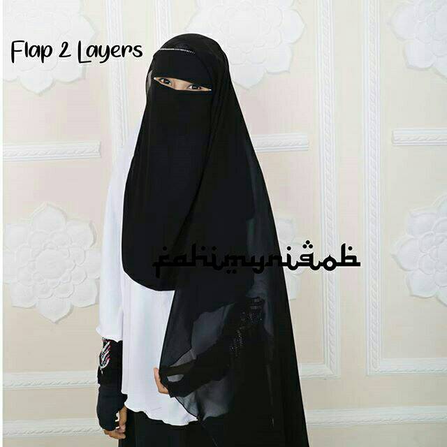 Niqab Flap/Niqab Poni/Niqab Yaman