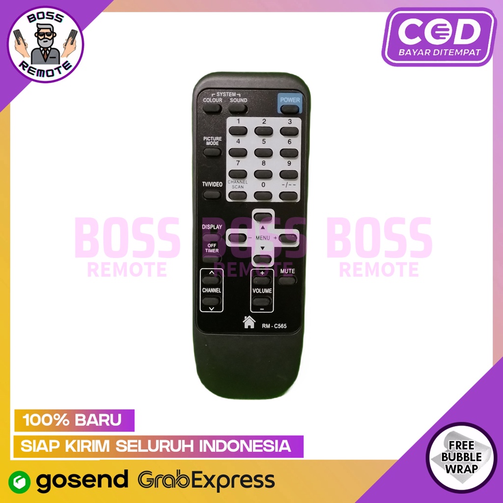 REMOTE TV TABUNG JVC RM-C565