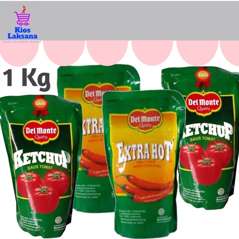 

Saus Tomat Delmonte 1kg