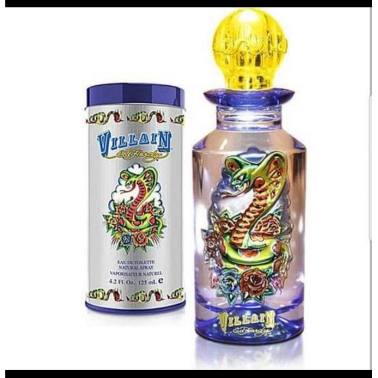 Parfum Ed Hardy villiain by Cristian Audiger for men edt 125ml original Eropa nonbox rejct