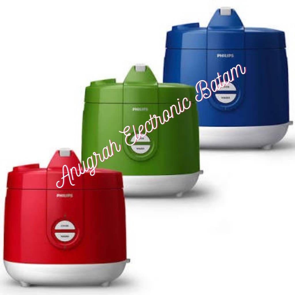 Penanak Nasi Philips HD3127 2L Merah & Putih