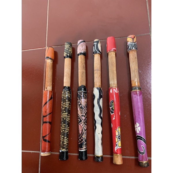 GAGANG JORAN KAYU BATIK NON RELL SET 32cm