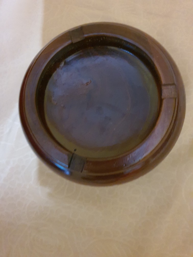 Asbak Rokok Ukir Cukit Kerajinan Kayu Jati