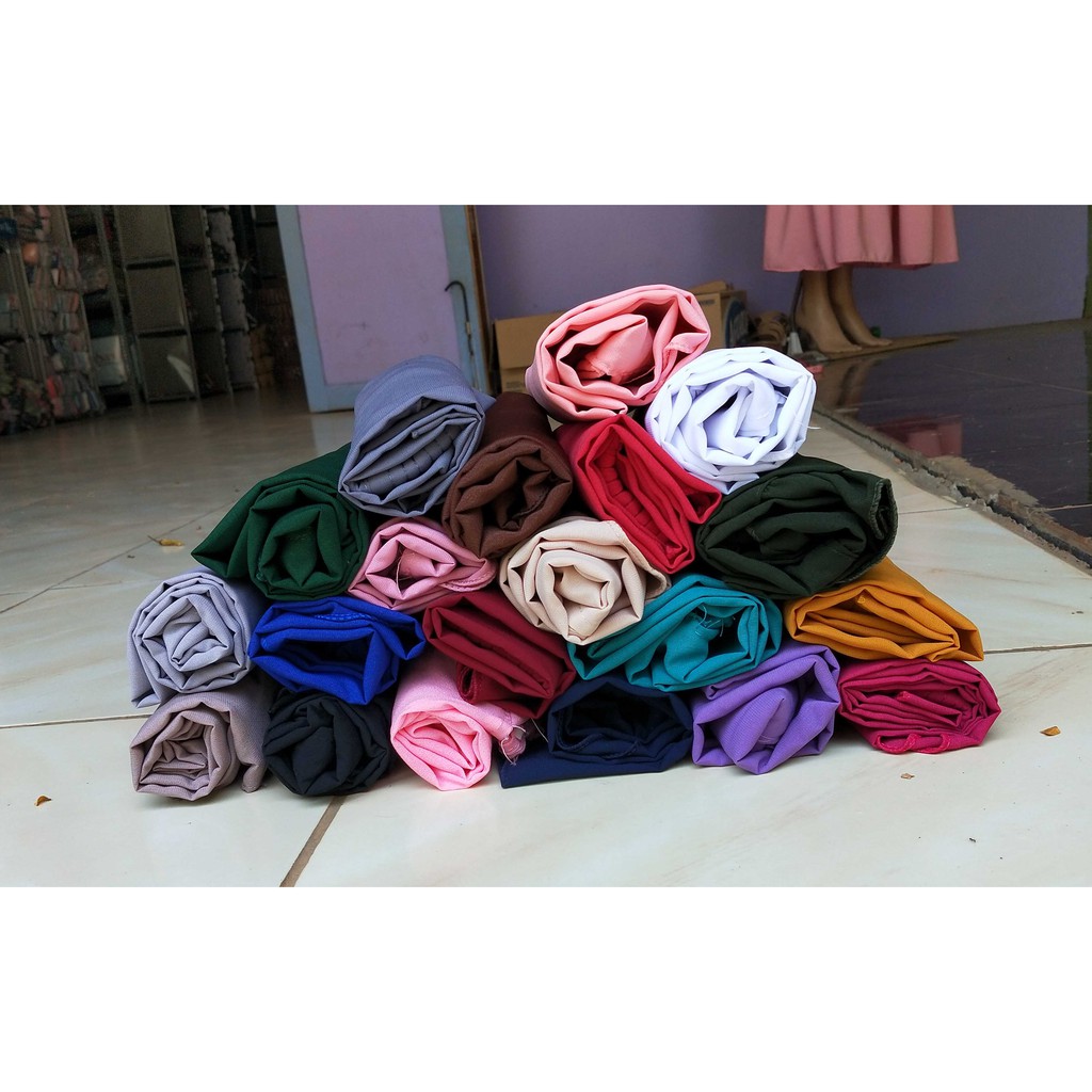 PASMINA POLOS PANJANG JILBAB PASHMINA SABYAN DIAMOND ITALIANO PINGGIR NECI