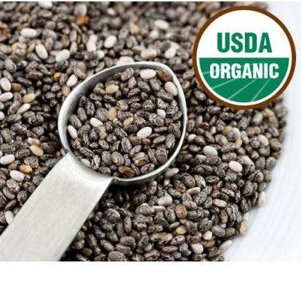 

(kode-655) Organic Black Chia Seed 1 kg .!