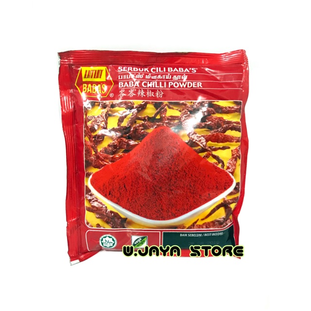 

BABAS CHILI POWDER / CABAI BUBUK BABAS 250gram