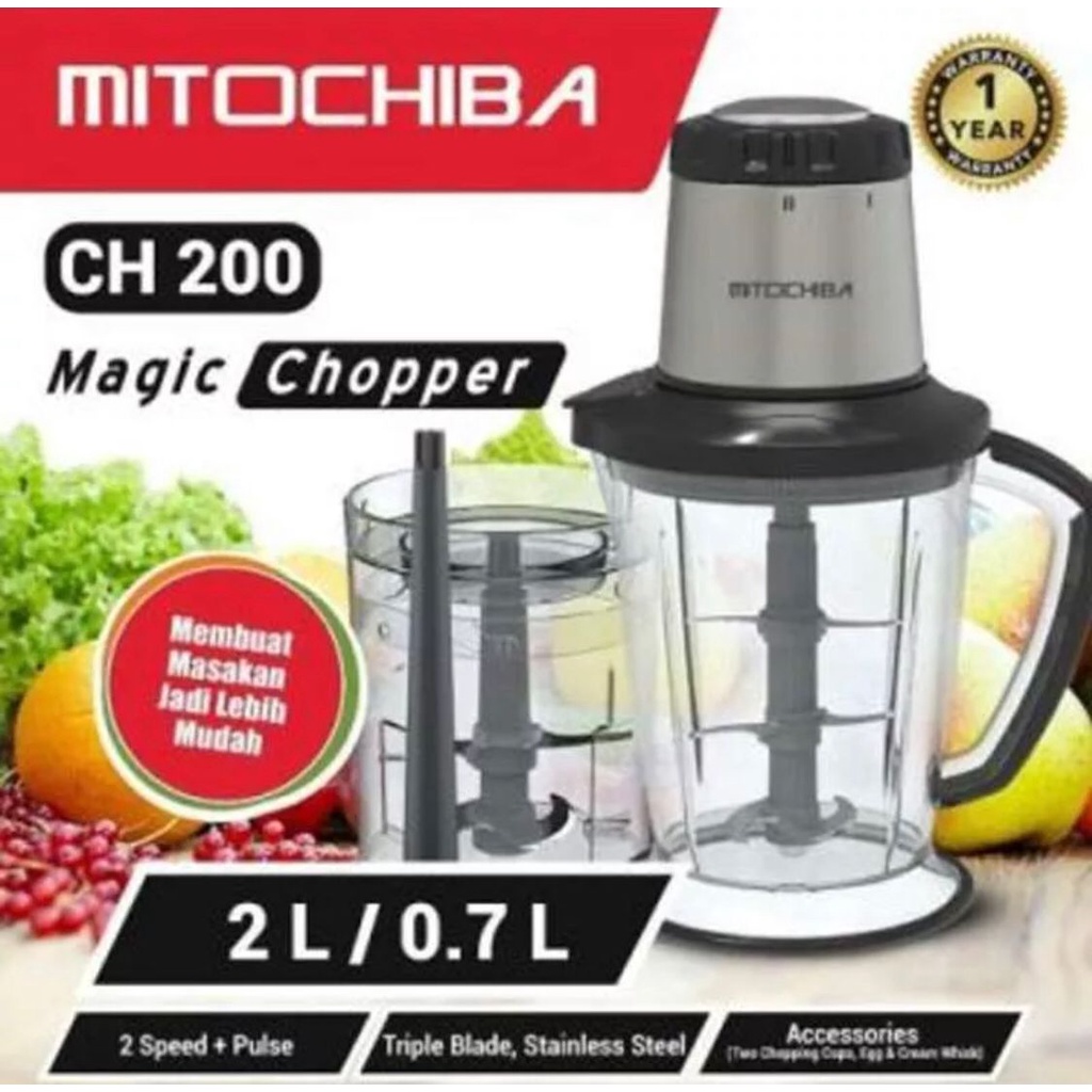 Food chopper Mitochiba CH 200 / CH200 Chopper Meat Grinder CH-200 food proccessor