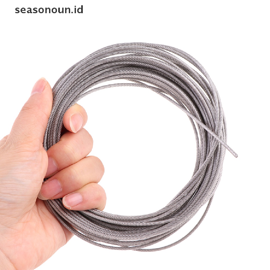 (seasonoun) Tali Pancing Bahan Stainless Steel 304 Ukuran 7x7 Panjang 10M