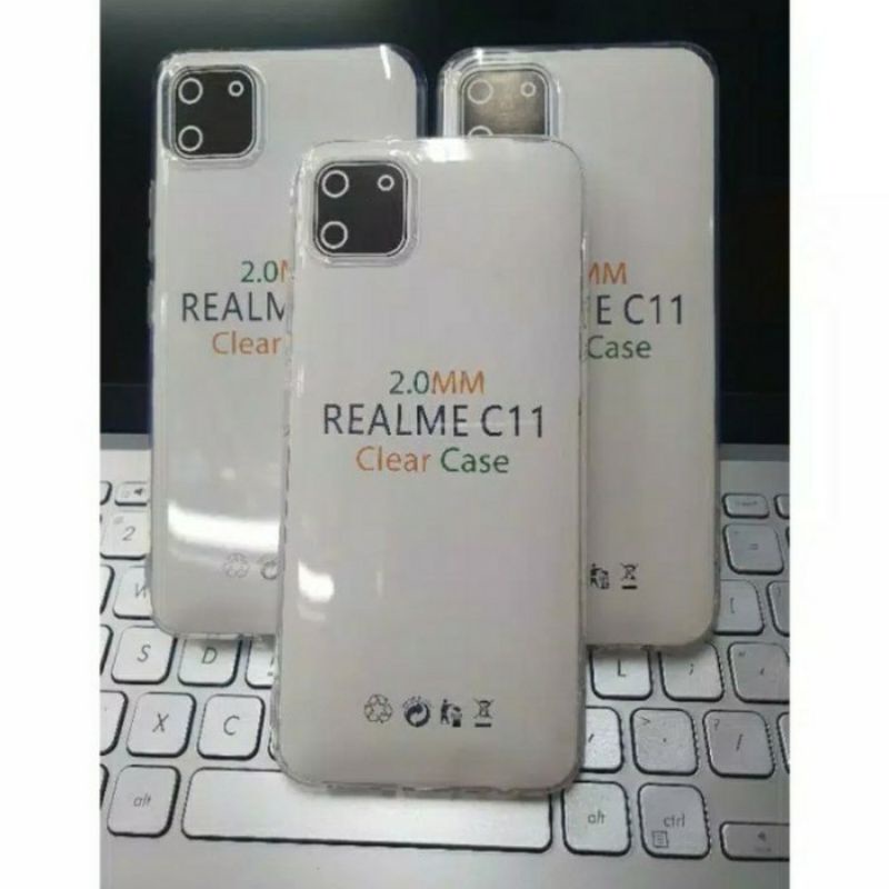 CASE REALME C35/C31/C21/C20/C11 CLEAR CASE HD TRANSPARAN TEBAL 2.0MM