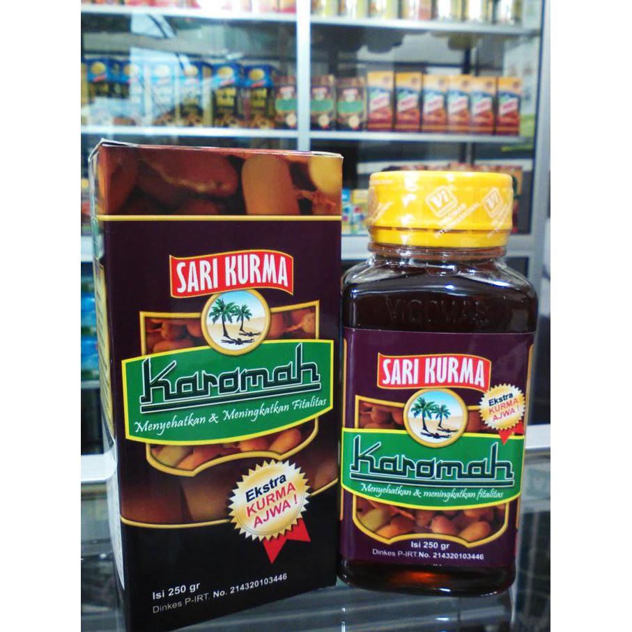 

SARI KURMA KAROMAH EKSTRA KURMA AJWA VICOMAS / ANUGERAH MAS DBD Demam EKSLUSIF