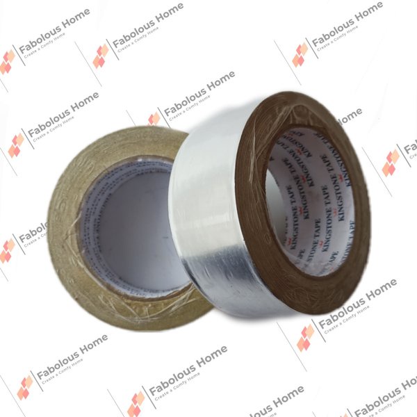 

Jual ALUMINIUM FOIL TAPE KINGSTONE 2 INCH 45MM X 25M ALUMUNIUM TAPE TAHAN PANAS Diskon