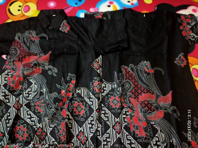 Dress Couple Seragam Kerja Implek  Trending New Arrival Dress Batik Dress Natal Dress Implek New Art