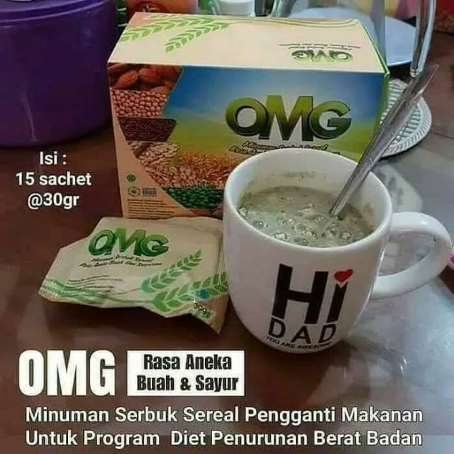 

OMG minuman sereal pengganti makanan..asli H W I