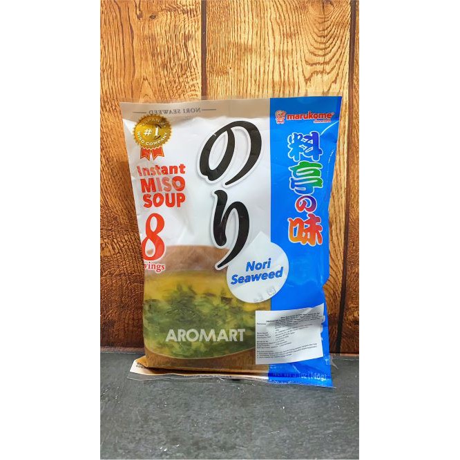 

Marukome Instant Miso Soup Nori Seaweed - 146g