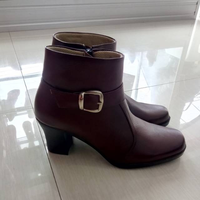 Mauren / Boots Wanita / Sepatu Kulit