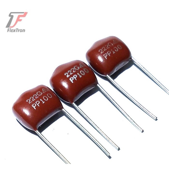 Capacitor / Kapasitor Milar 222 / 2n2 / 2,2nF 100V