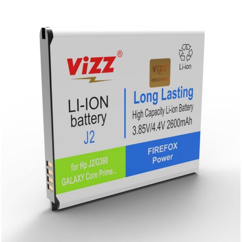 Baterai VIZZ Samsung Galaxy J2 Battery Samsung J200 Original