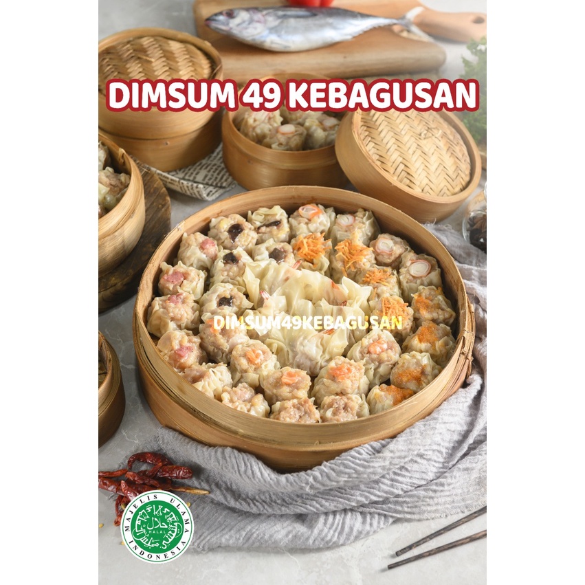 

DIMSUM MIX ISI 100PCS/ HALAL/ FROZENFOOD