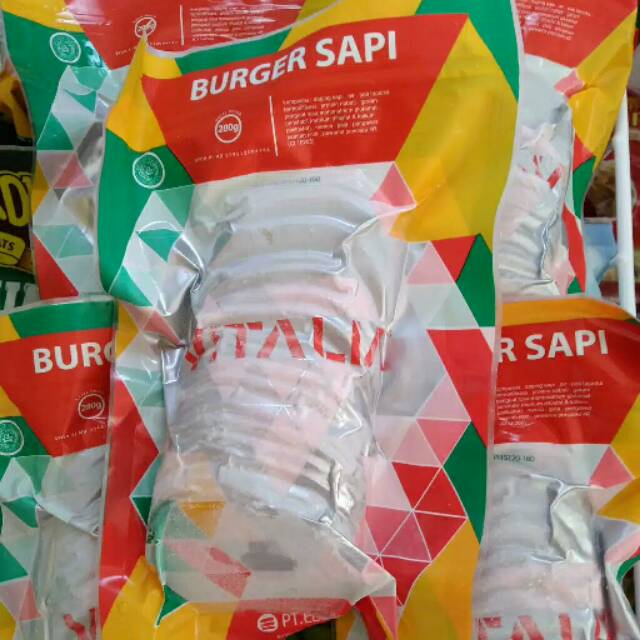 

Vitalia Burger Mini 20s 280gr/Burger Sapi Frozen Food