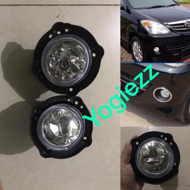 foglamp toyota avanza vvti daihatsu xenia vvti 2006 2007 2008 2009 2010 2011 projector sepasang