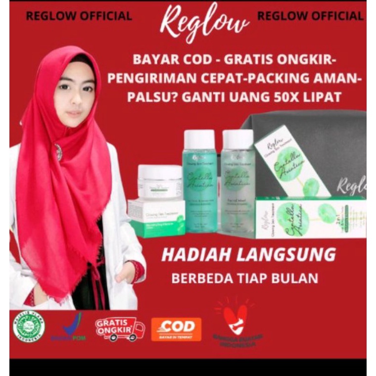 satu paket reglow by dokter cindy putri//skincare by dokter cindy putri original