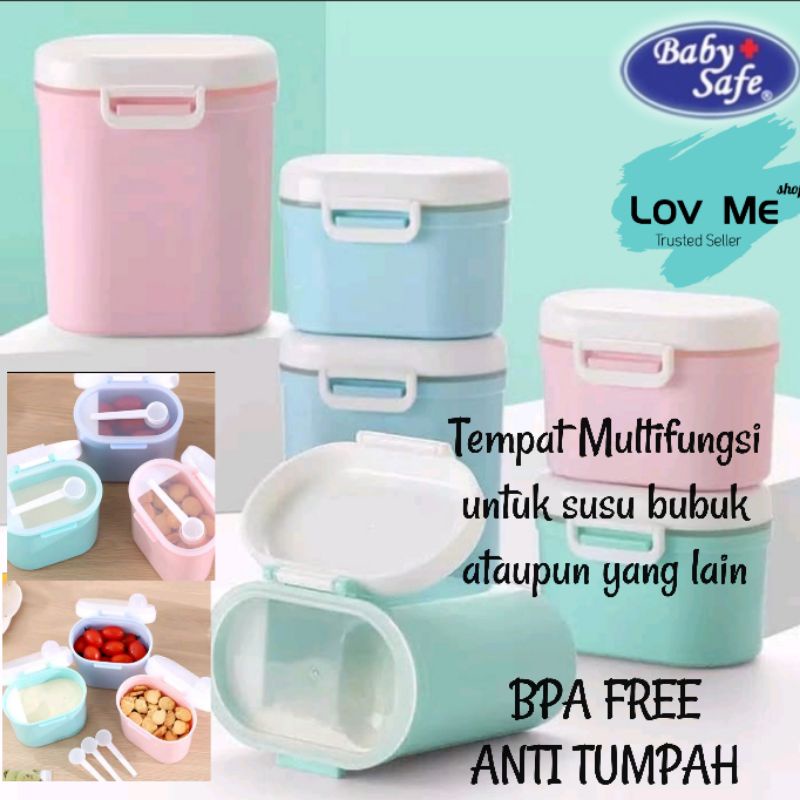 lov me❤ Baby Safe Milk Powder Countainer -tempat simpan susu, tepung,dll MC001 MC002