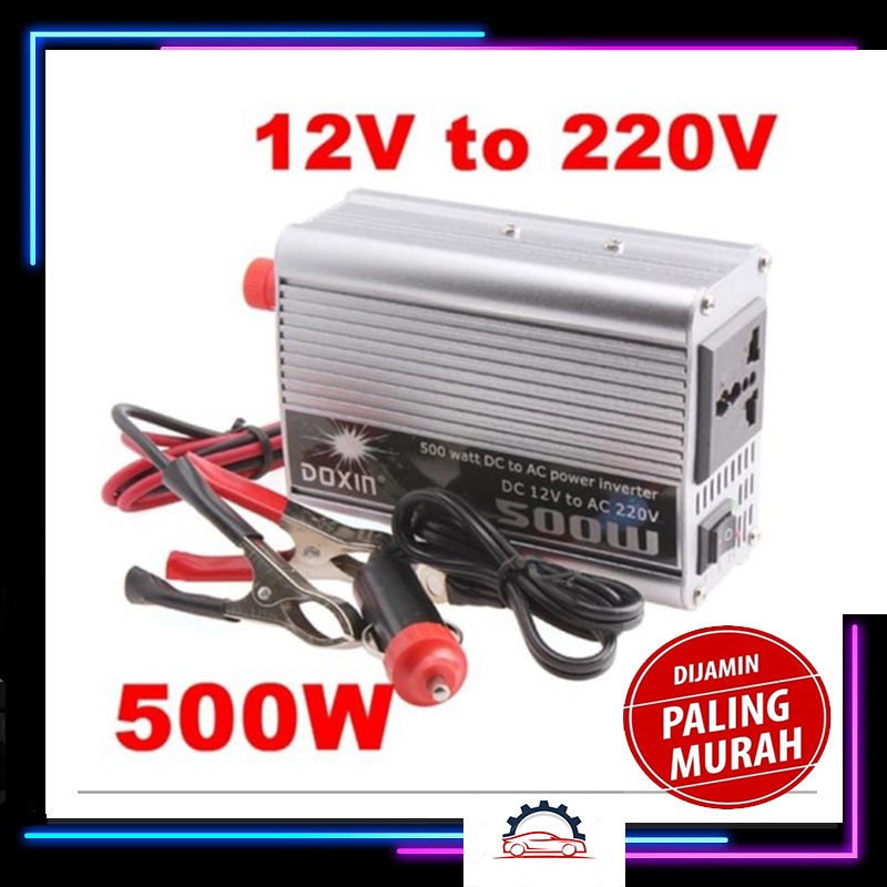 Jual Power Inverter 500 Watt Inverter 500W DC To AC 12V To 220V