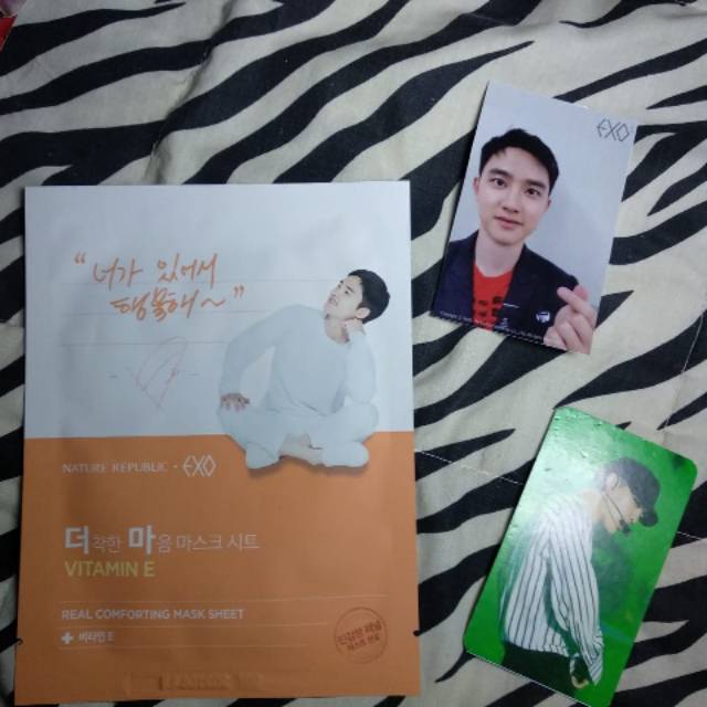 EXO SHEET MASK - NATURE REPUBLIC