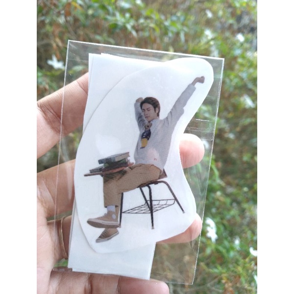 stiker set jin sharing bts deco kit