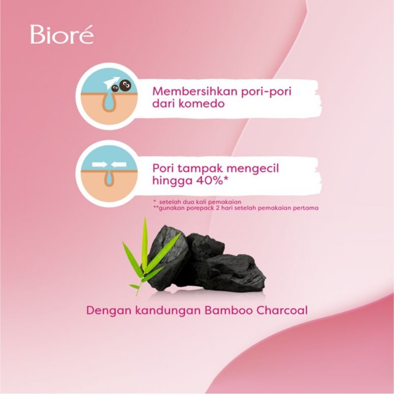 Biore pore pack Angkat komedo isi 4 pcs