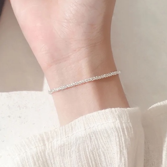 Gypsophila Korean version of simple niche small fresh wild bracelet 210807