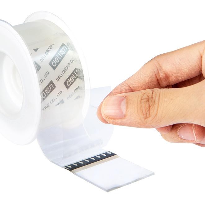 

Diskon!! (piv-597) Deli double tape transparan 3cmx1.5m/1mm bau tidak menyengat 33605