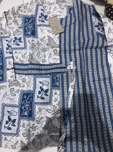 Batik Wanita Atasan Batik Modern Blouse Batik Kantor Size M L Xl Xxl