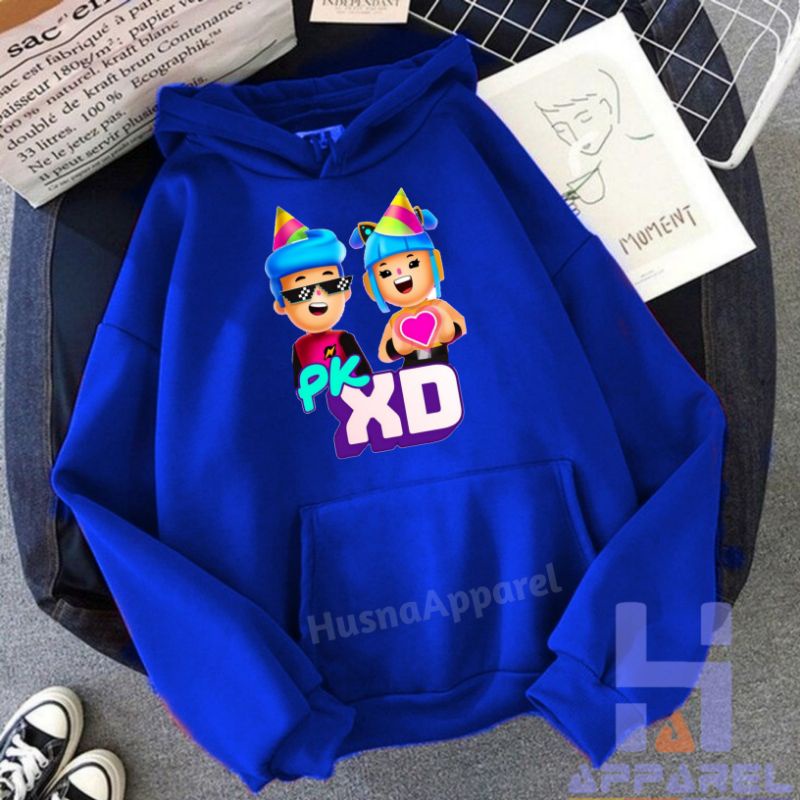 JAKET HOODIE ANAK PK XD GAME