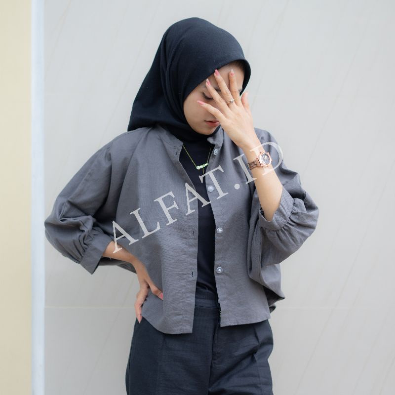 IFA BATWING POLOS / BLOUS OUTER KEMEJA // BATWING POLOS OVERSIZE