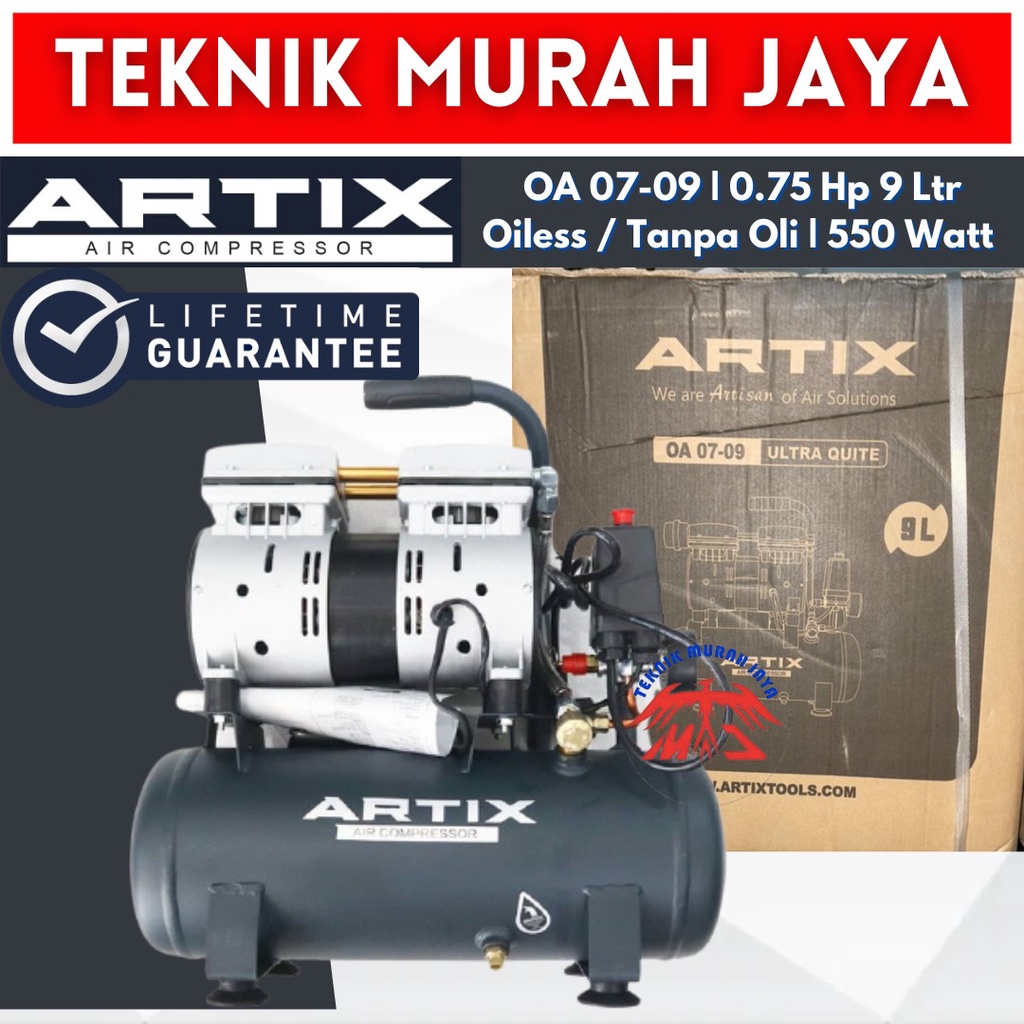 Jual Artix Izumi Oa Mesin Kompressor Angin Silent Oiless Hp