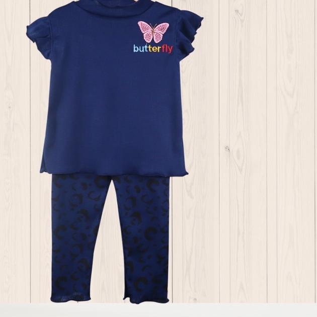 Owlet - setelan anak perempuan / setelan bordir / baju anak perempuan