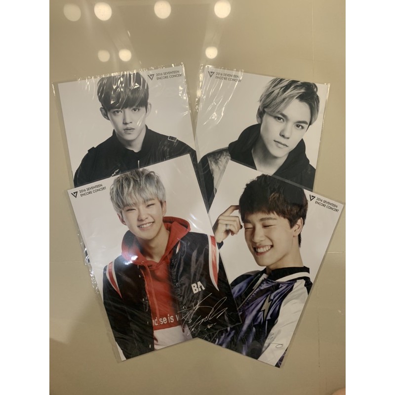 SEVENTEEN 2016 BOYS WISH ENCORE CONCERT PHOTOSET (S.COUPS, VERNON, DINO)
