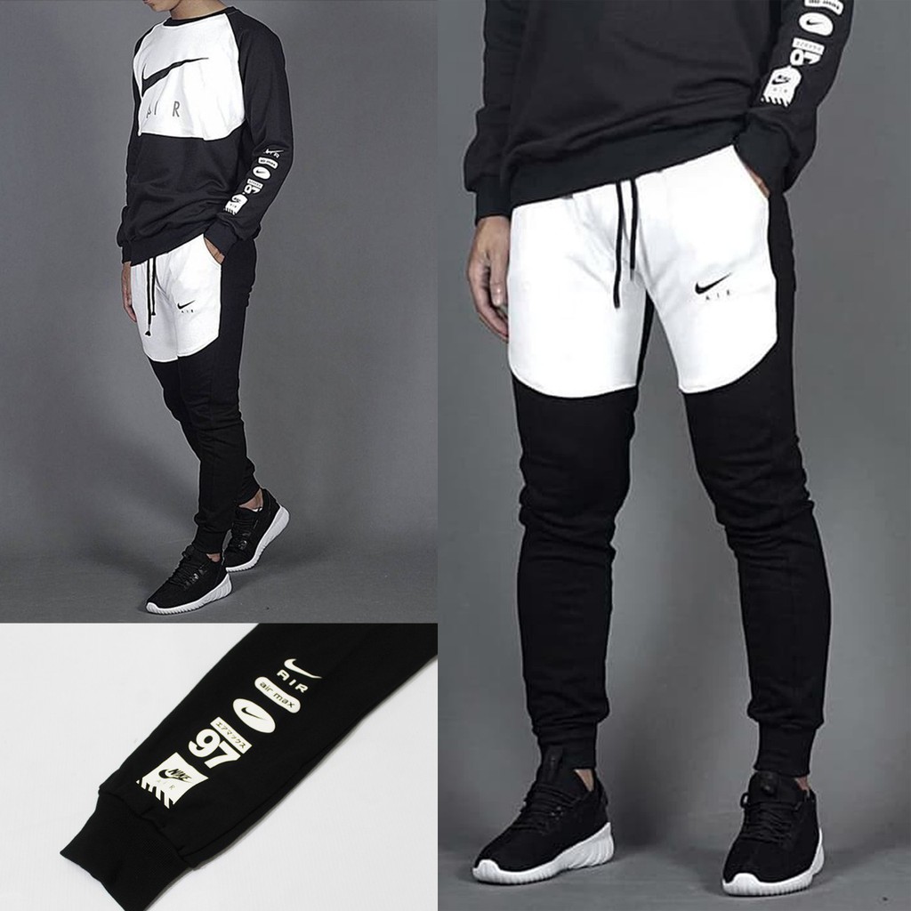 TRAINING OLAHRAGA JOGGER PANTS CELANA FITNES NIKE TECH HYBRID