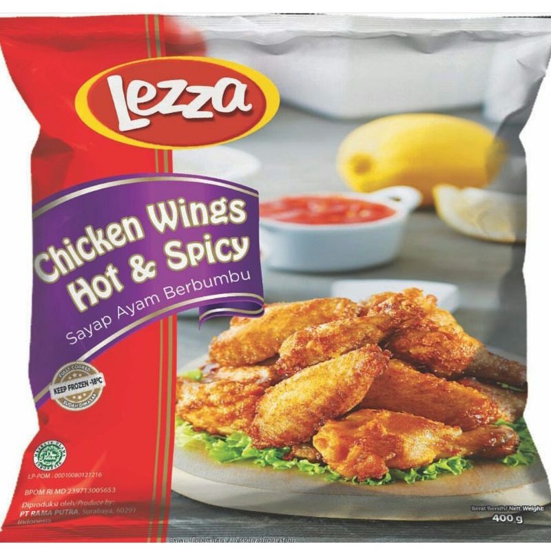 

Lezza Chicken Spicy Wings 400 Gram