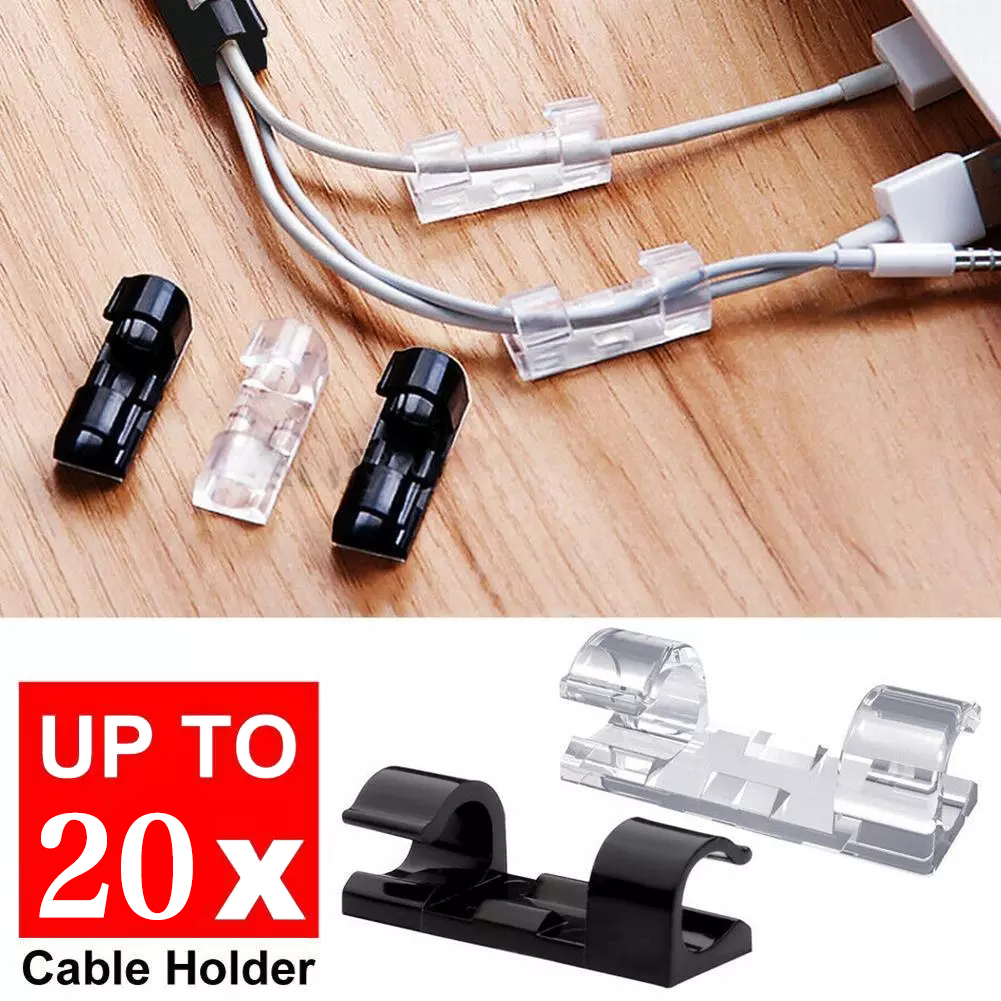 Adhesive Wire Cable Organizer Clip,Earphone Telephone Line Tie Charge Cable Fixer Management Holder