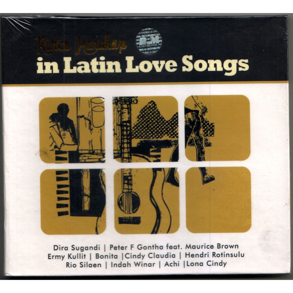 CD ORIGINAL RINTO HARAHAP IN LATIN LOVE SONGS