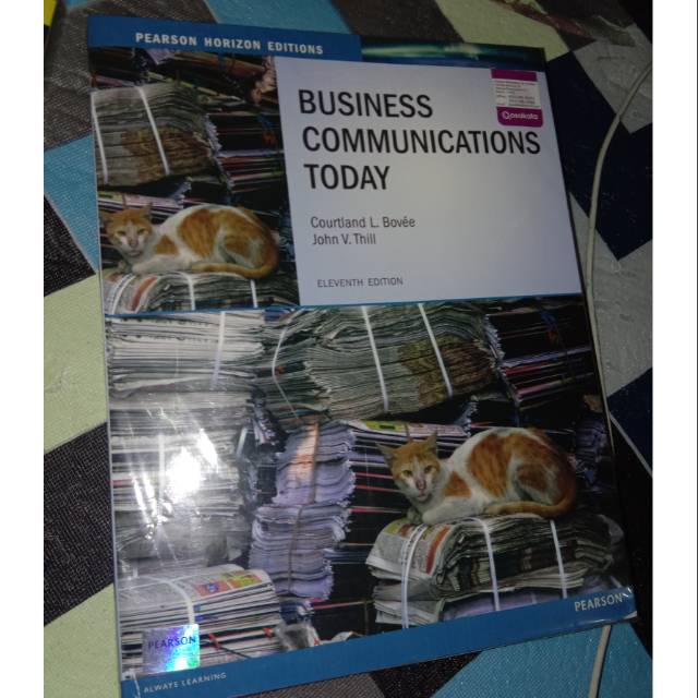 Business communication today .buku 100% original
