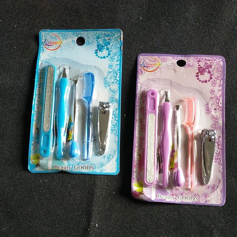 PAKET MEDICURE PEDICURE / MEDI PEDI GUNTING KUKU KIKIR KUKU NAIL SET ALAT MANICURE