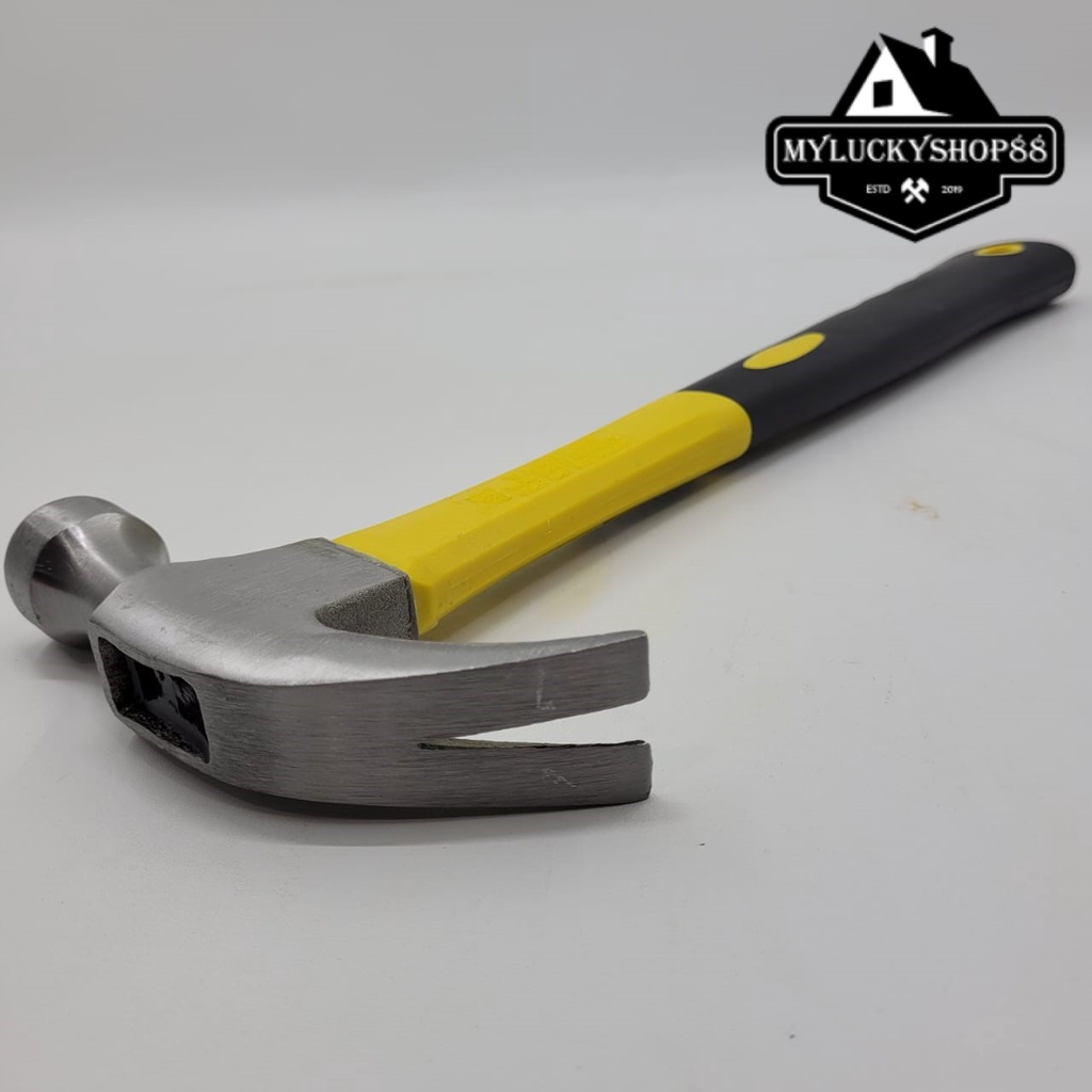 Owner Palu Kambing Gagang Fiber 16 oz 0.50 Lb Claw Hammer 16oz