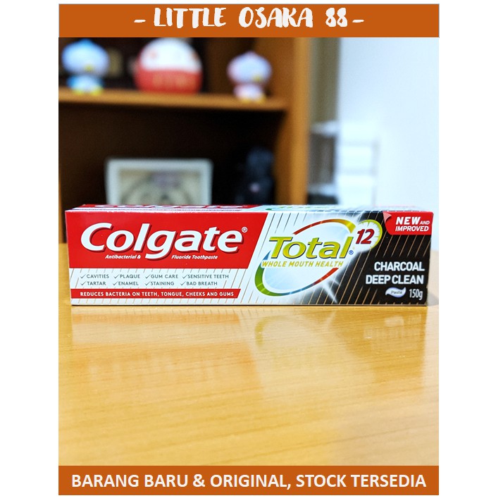 Pasta Gigi Odol Colgate Charcoal Deep Clean Whitening 150 gr