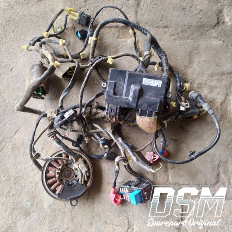 ACG Stater Scoopy New K93 Kabel Body Full Set Kelistrikan Pengapian Scoopy K93