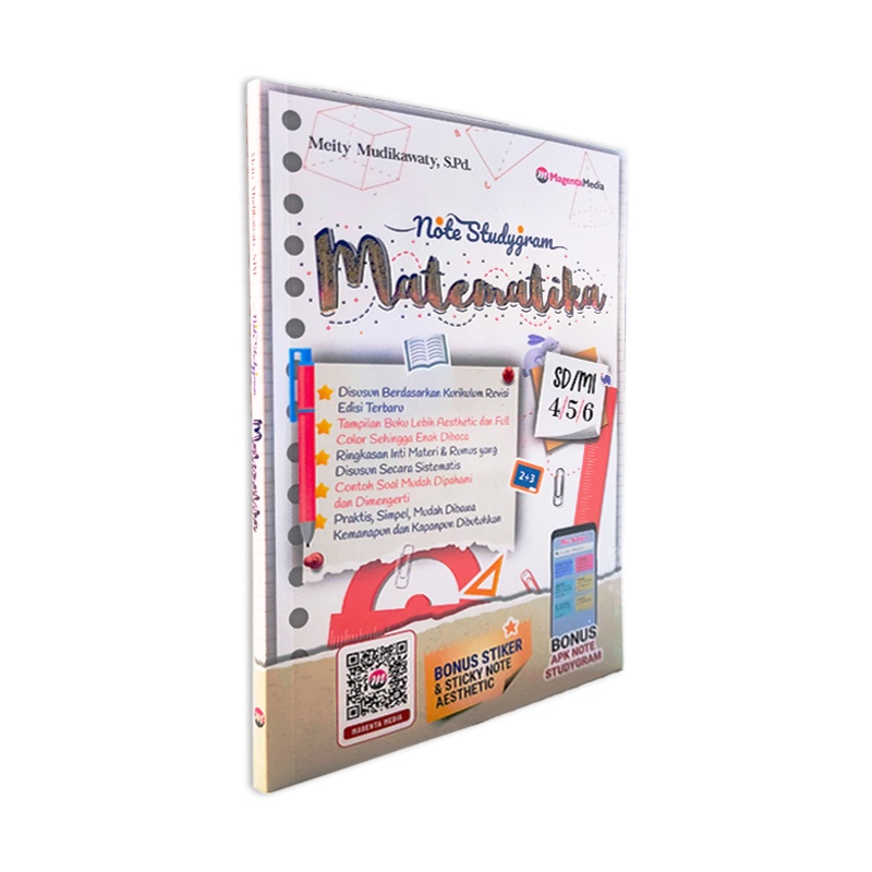 BUKU RUMUS SD - BUKU MATEMATIKA - NOTE STUDYGRAM MATEMATIKA SD-MI KELAS 4-5-6